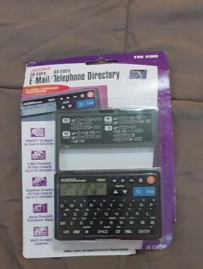 Aurora TM200 Black E-Mail/Telephone Directory